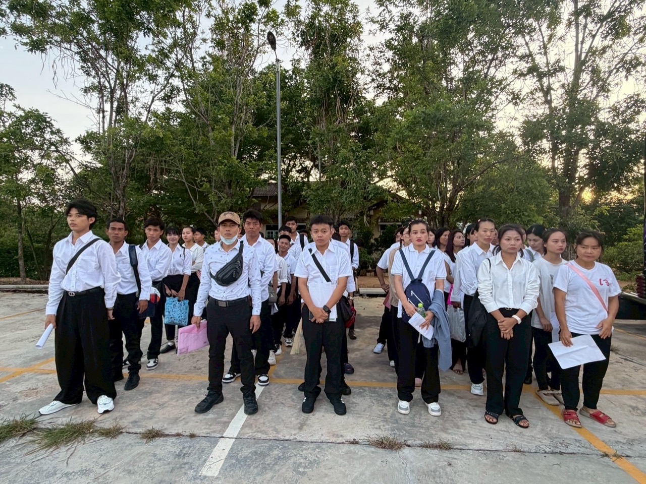รวมพลแรงงานก่อนเดินทาง